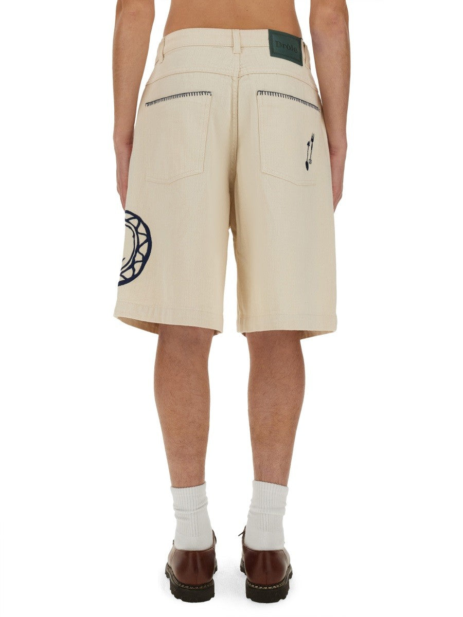 COTTON BERMUDA SHORTS
