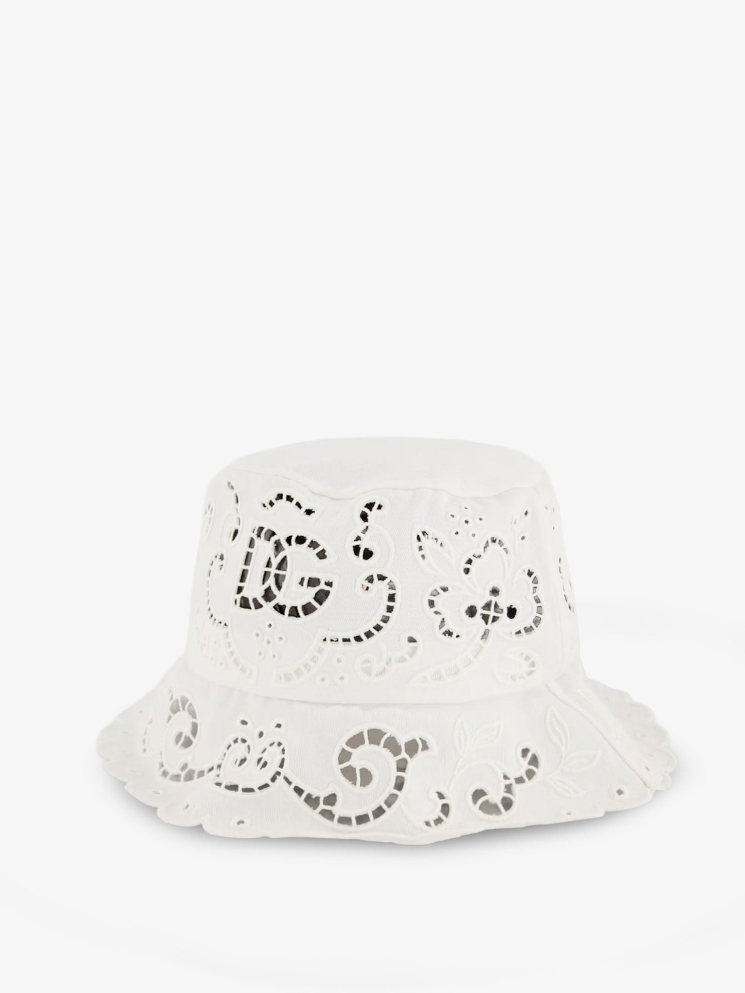Dolce & Gabbana Cotton Blend Bucket Hat