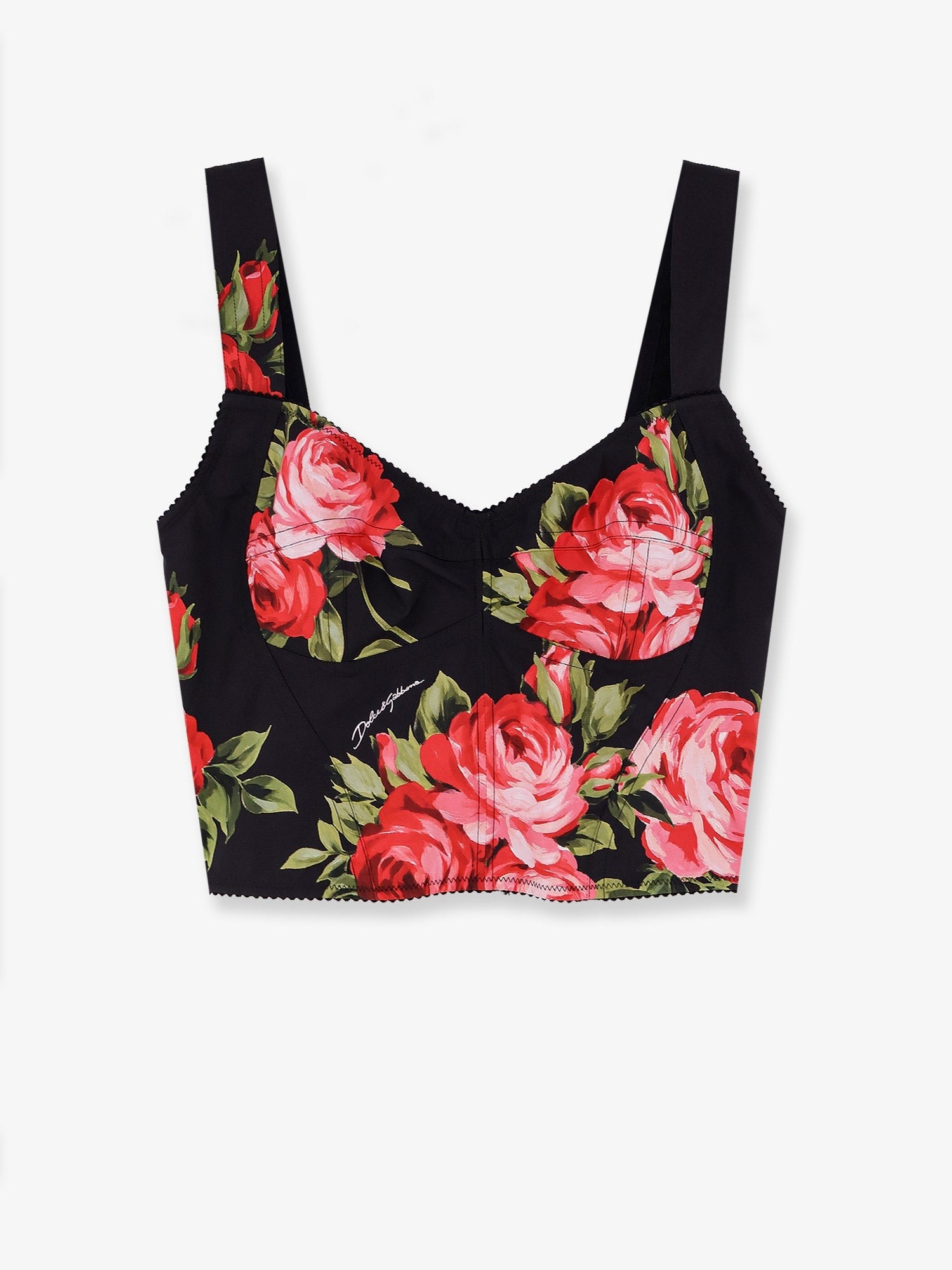 Dolce & Gabbana - Cotton blend Bustier Top cotton-blend-bustier-top