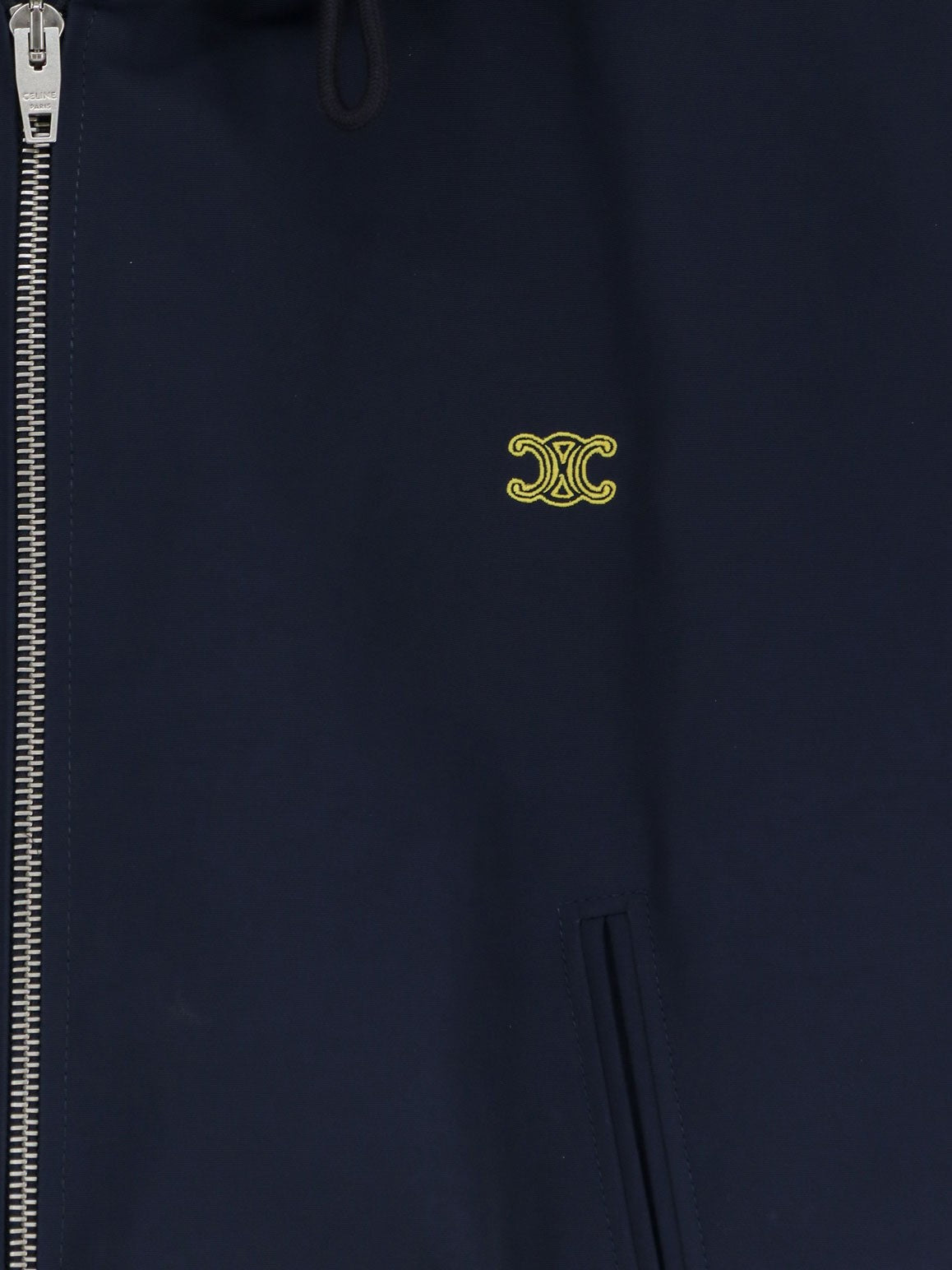Celine - Cotton blend jacket with Logo
