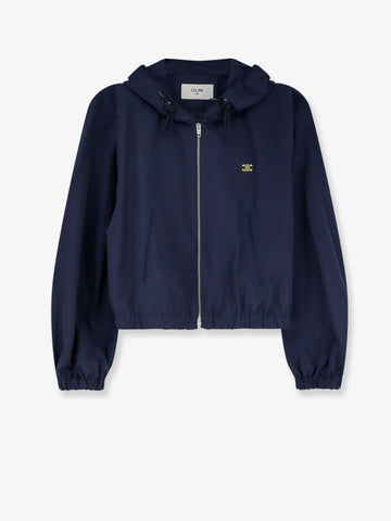 Celine - Cotton blend jacket with Logo
