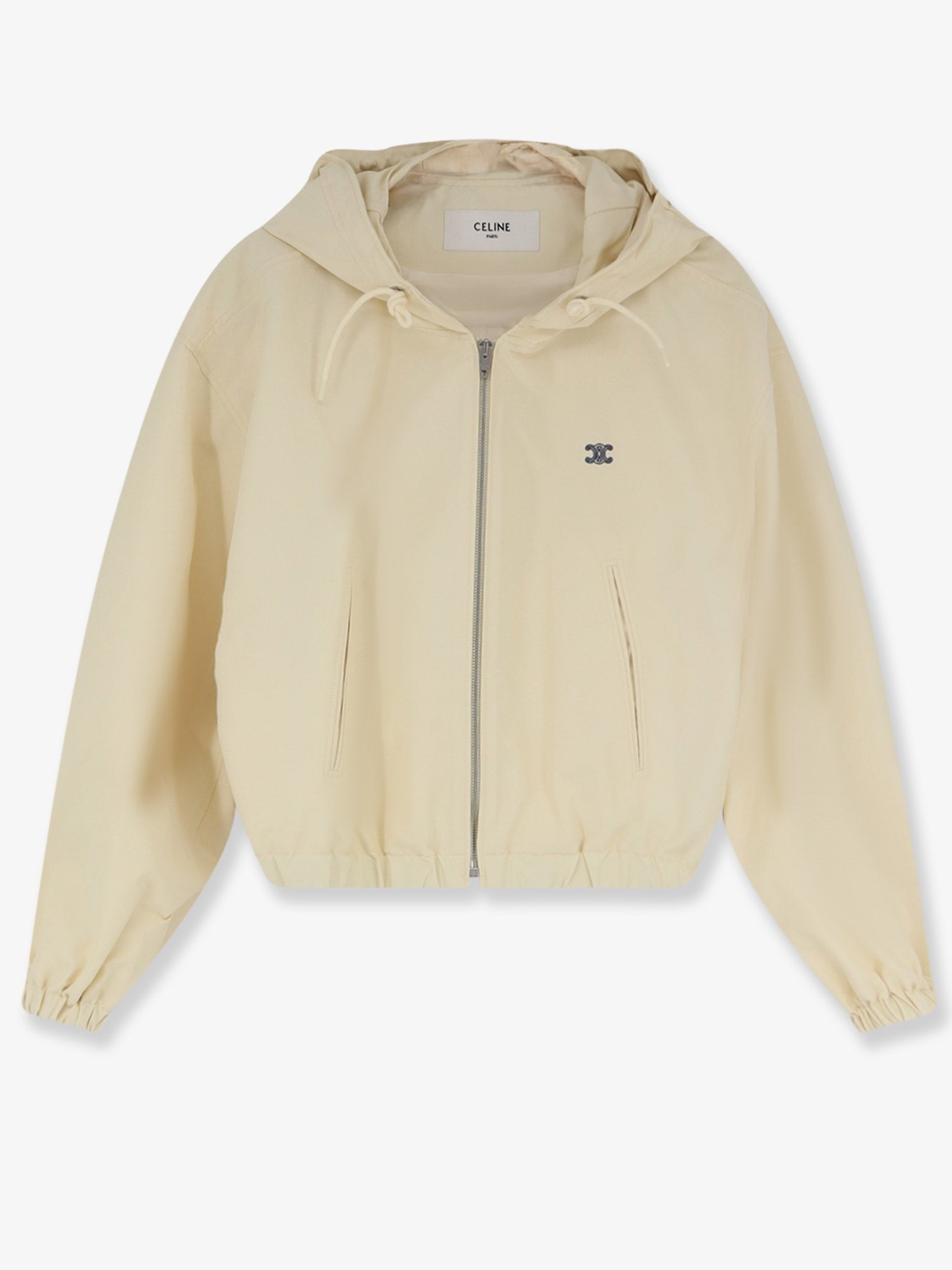 Celine - Cotton blend jacket with logo cotton-blend-jacket-with-logo_49f162c1-a5f9-4654-94a1-e67c8f0199a4