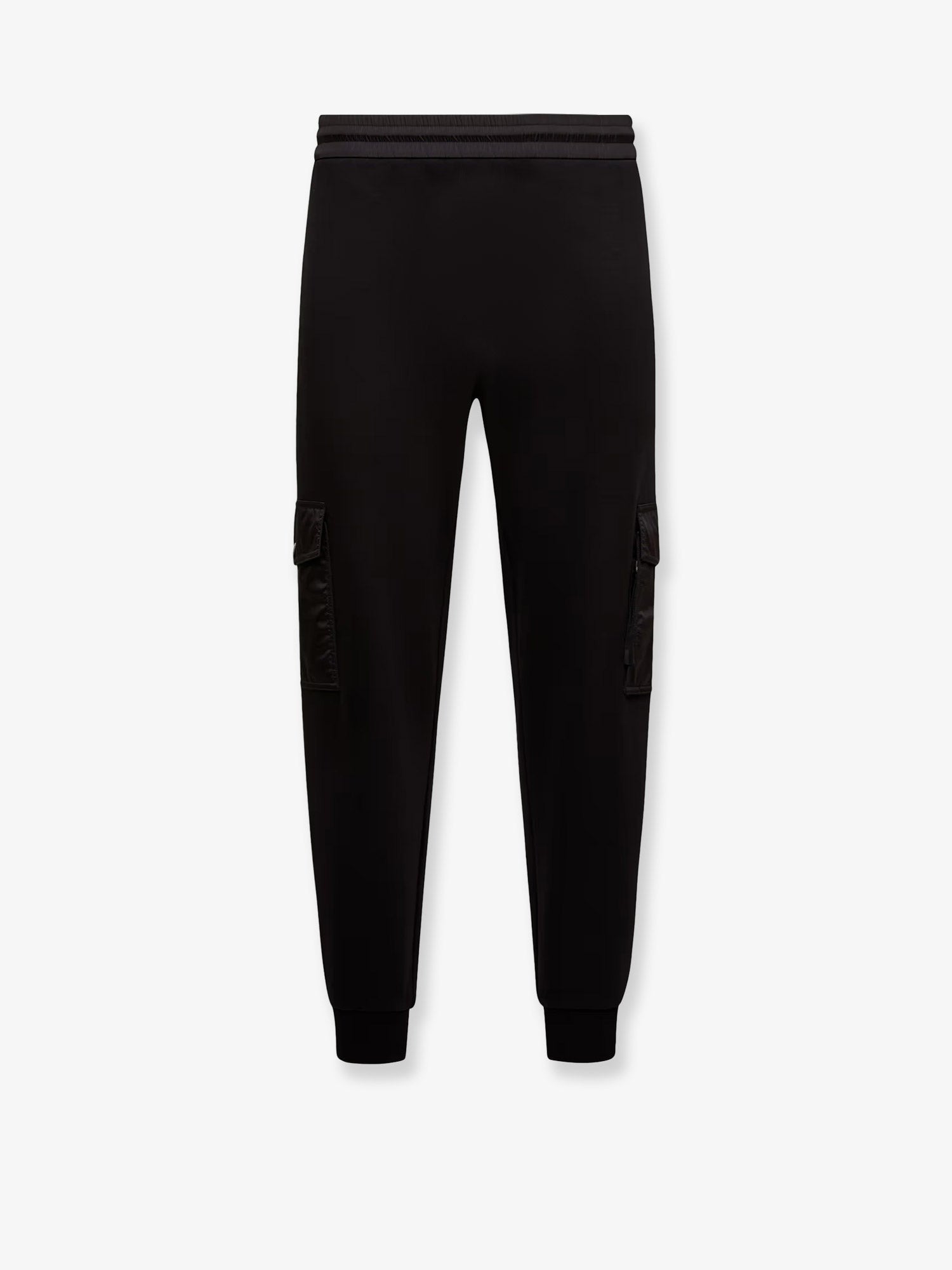 Cotton blend jogger trousers