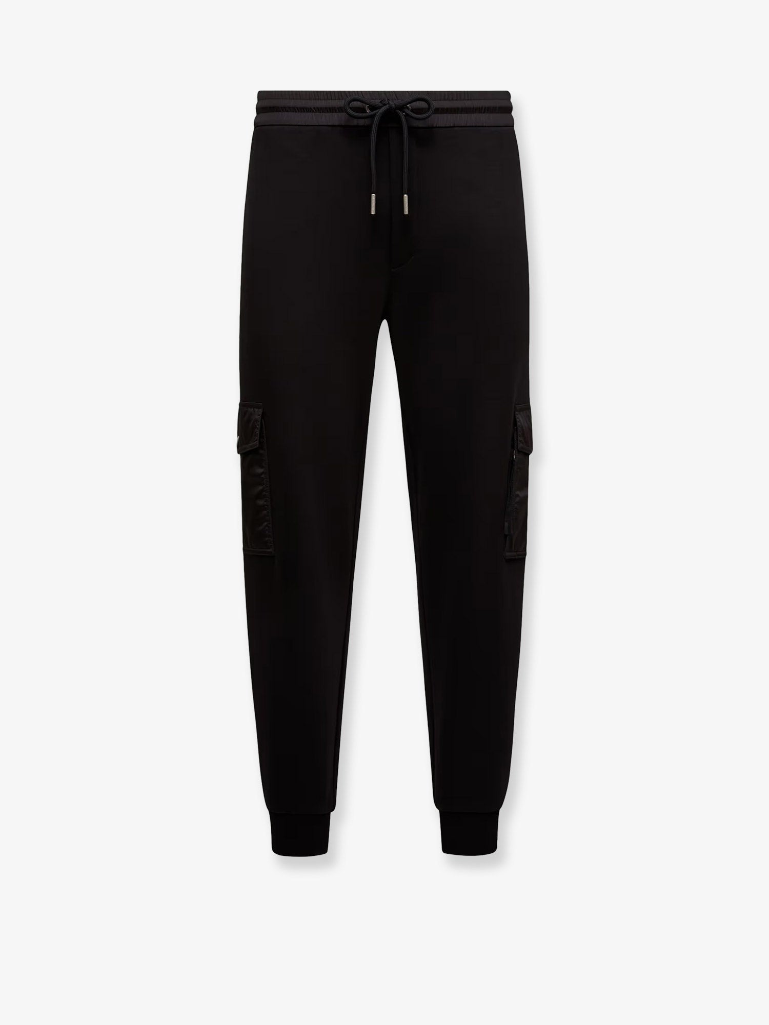 Cotton blend jogger trousers