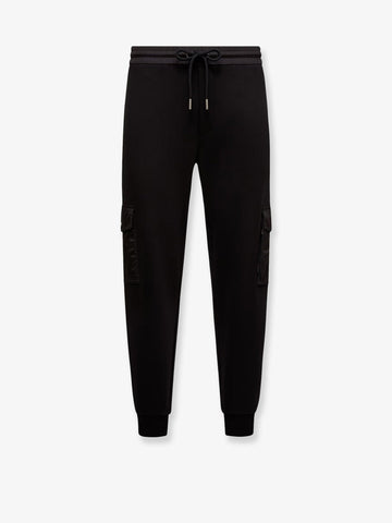 Cotton blend jogger trousers