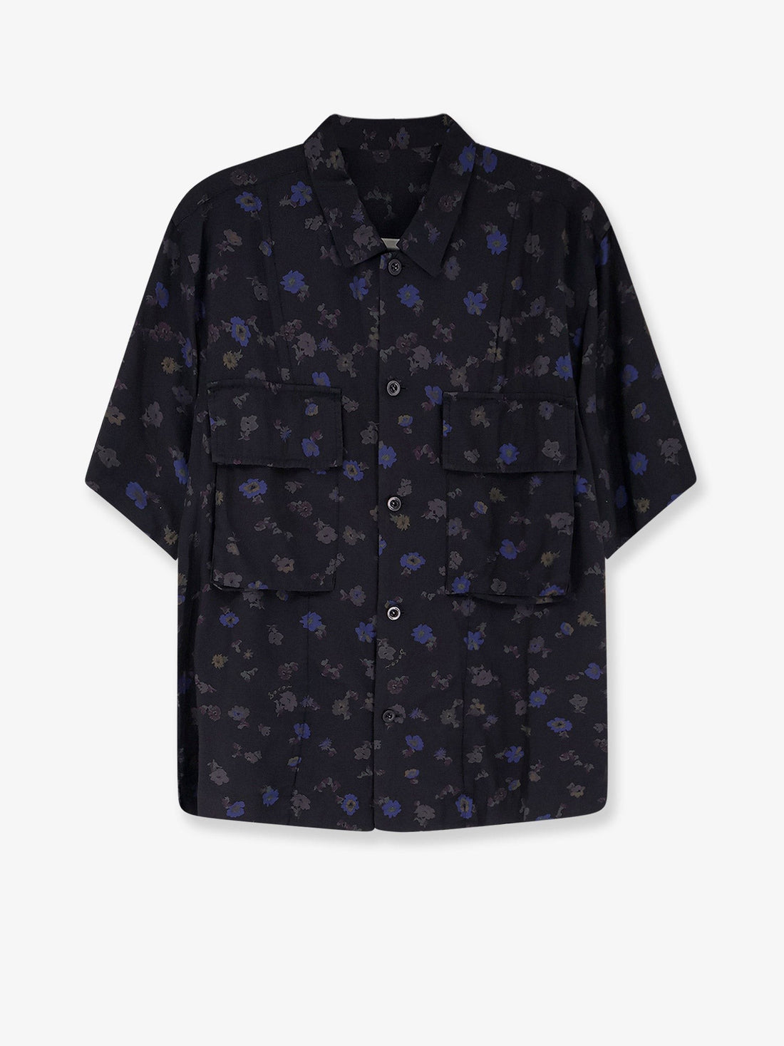 SACAI SACAI - Cotton blend shirt with floral print