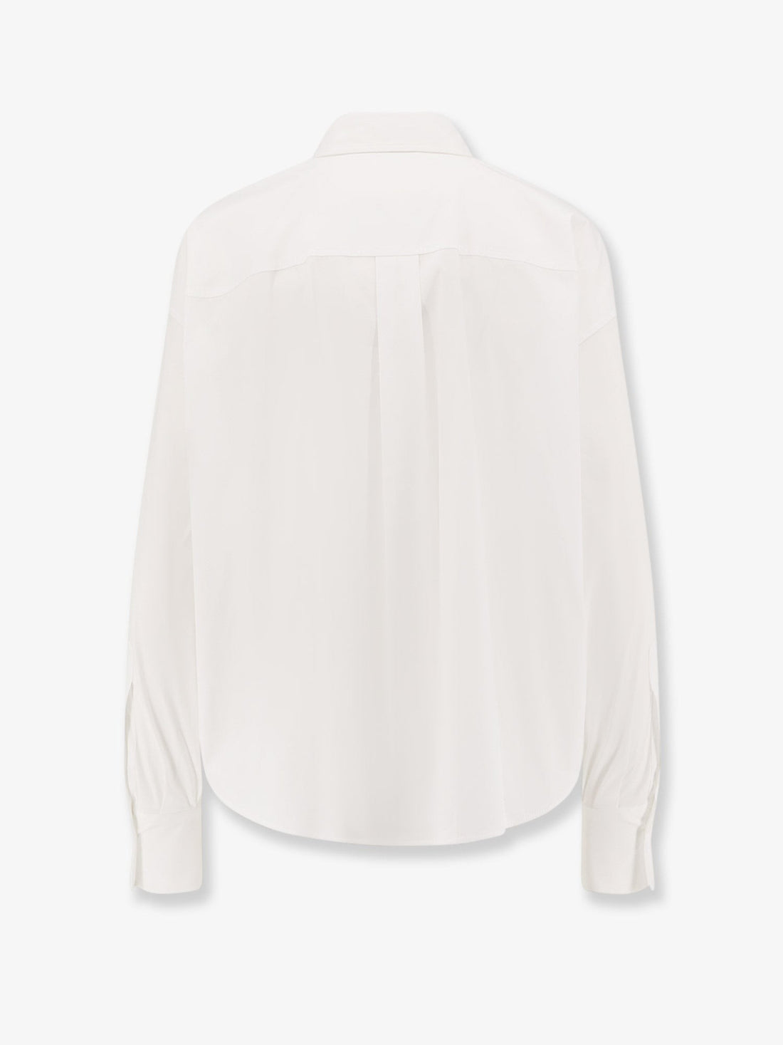 Cotton blend shirt with Monili detail