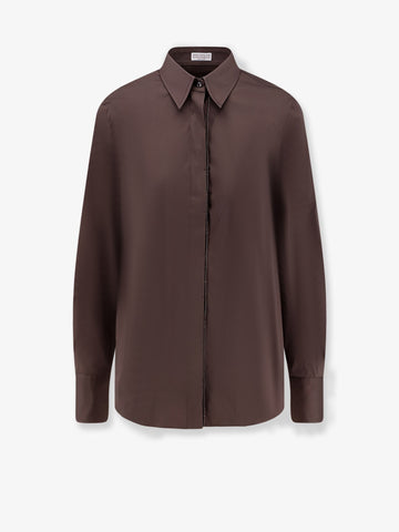 Brunello Cucinelli Brunello Cucinelli - Cotton blend shirt