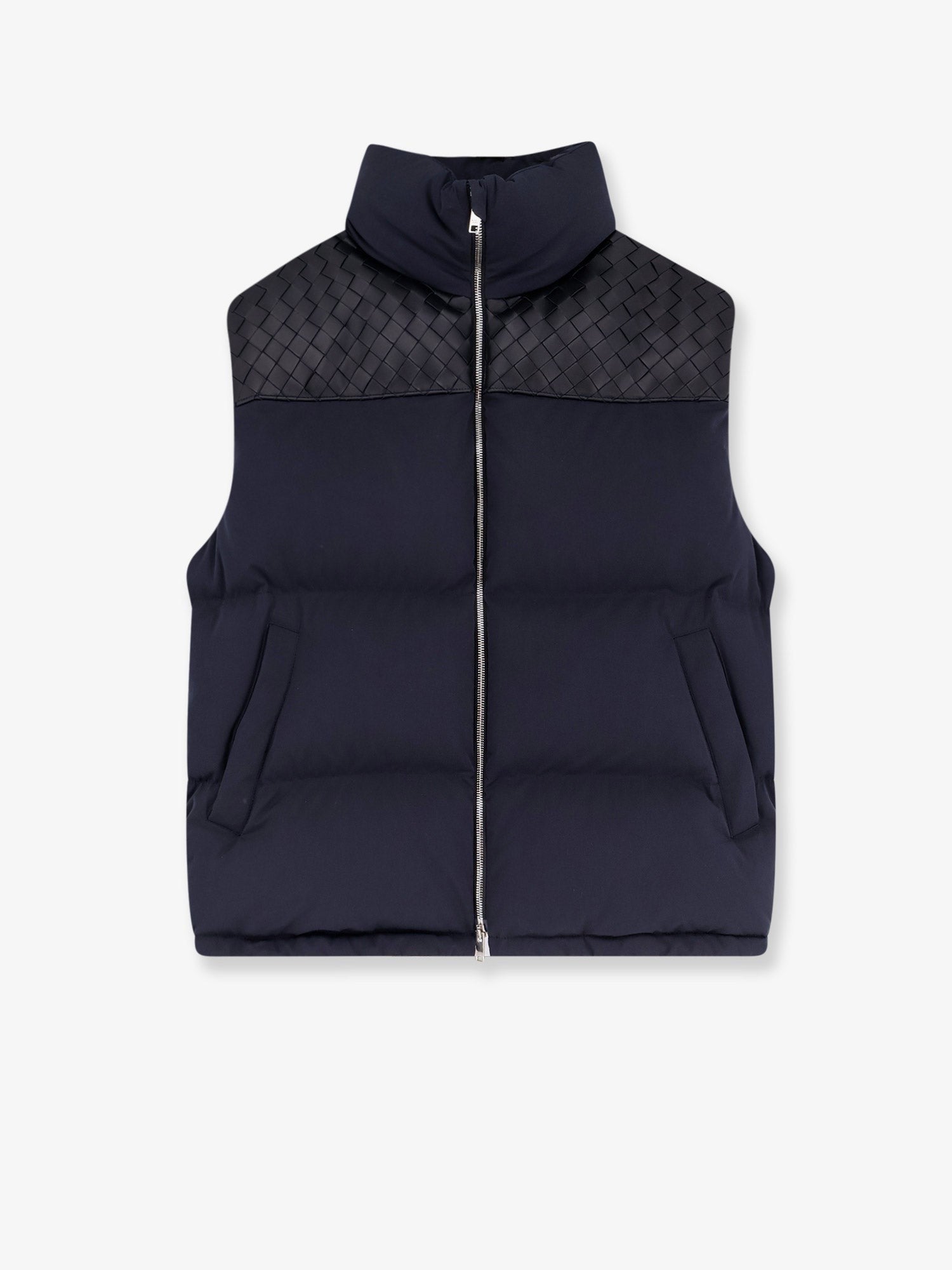 Cotton blend sleeveless jacket cotton-blend-sleeveless-jacket_31b48b41-03da-4e33-a6ef-77ca0ec0a61c