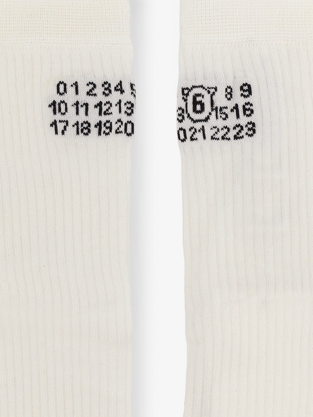 MM6 MAISON MARGIELA - Cotton blend socks Unisex Offwhite