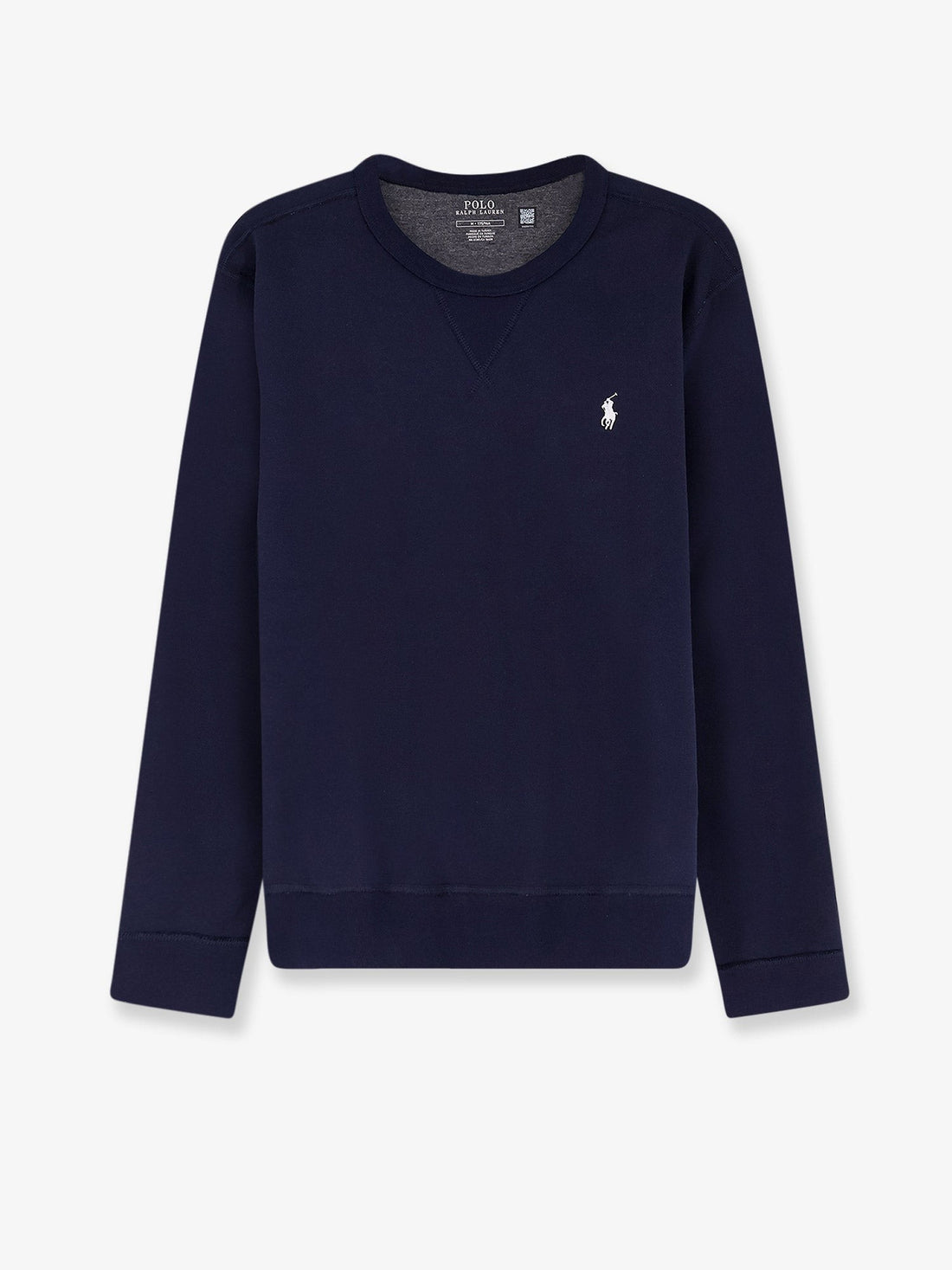 Polo Ralph Lauren - Cotton blend sweatshirt with front embroidered logo cotton-blend-sweatshirt-with-front-embroidered-logo_12eb80cd-265a-463f-a94a-28ef7687c847