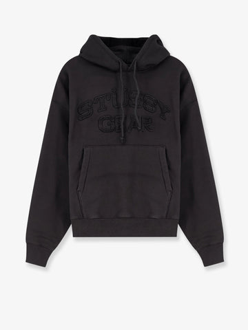 STUSSY STUSSY - Cotton blend sweatshirt with front logo