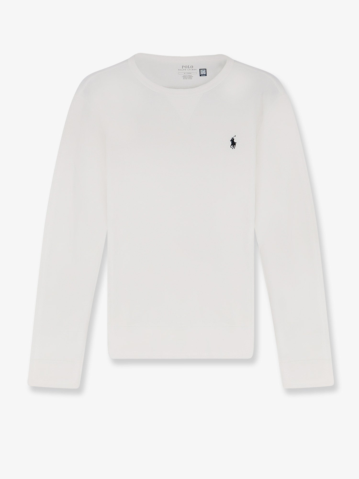 Cotton blend sweatshirt with iconic embroidery cotton-blend-sweatshirt-with-iconic-embroidery_1253b57d-5063-412c-a596-af2903ee825f