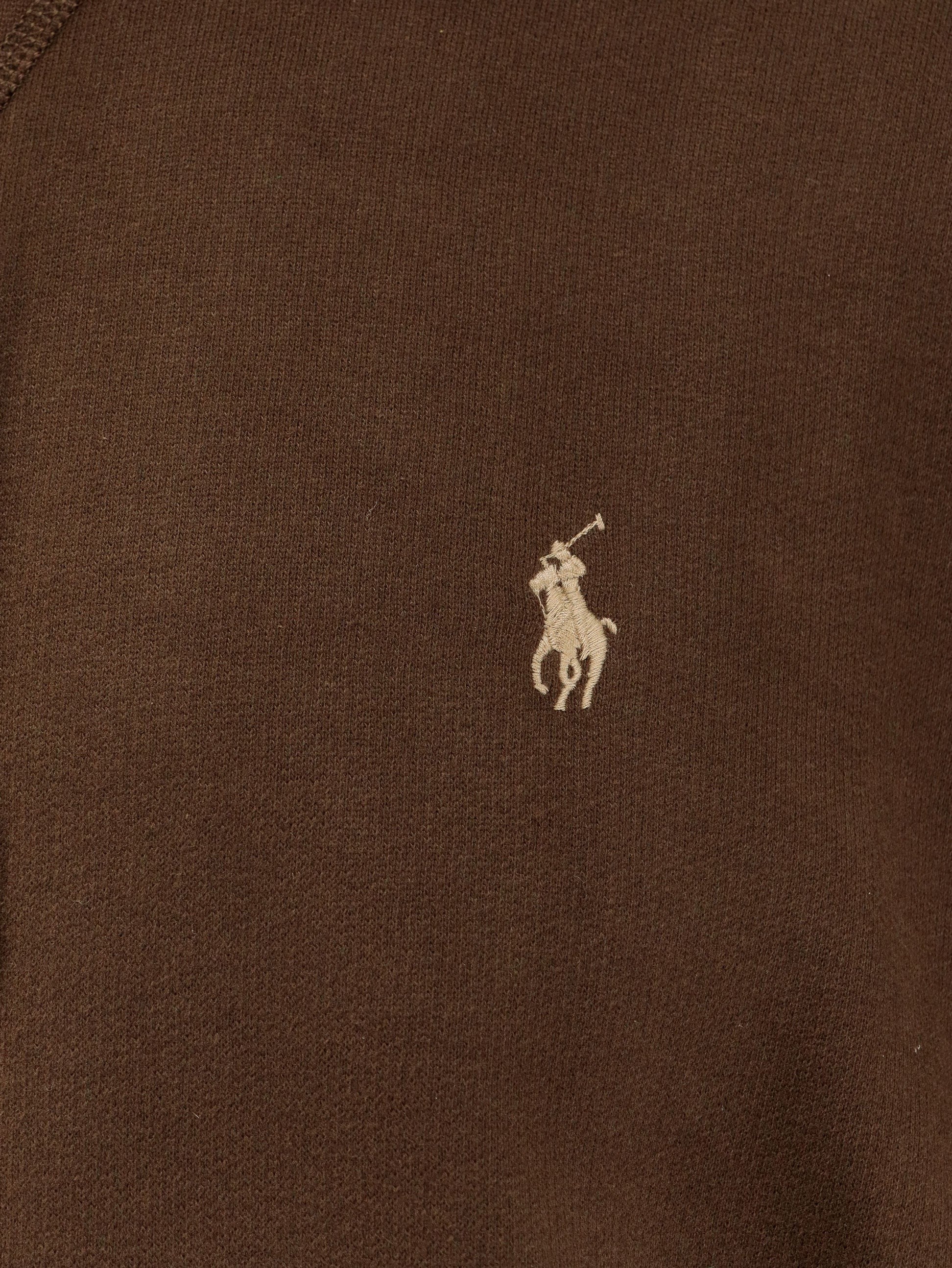 Cotton blend sweatshirt with iconic embroidery