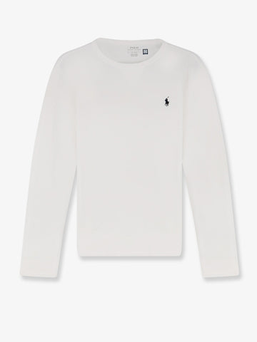Polo Ralph Lauren - Cotton blend sweatshirt with iconic embroidery