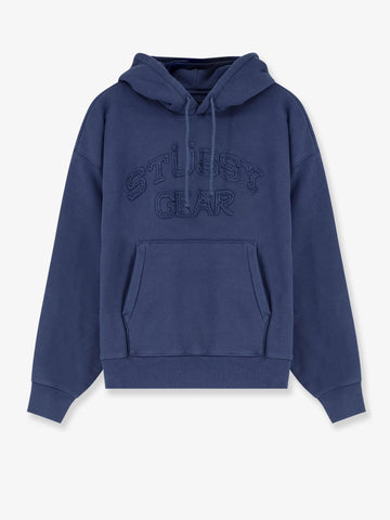 STUSSY STUSSY - Cotton blend sweatshirt with logo on the front