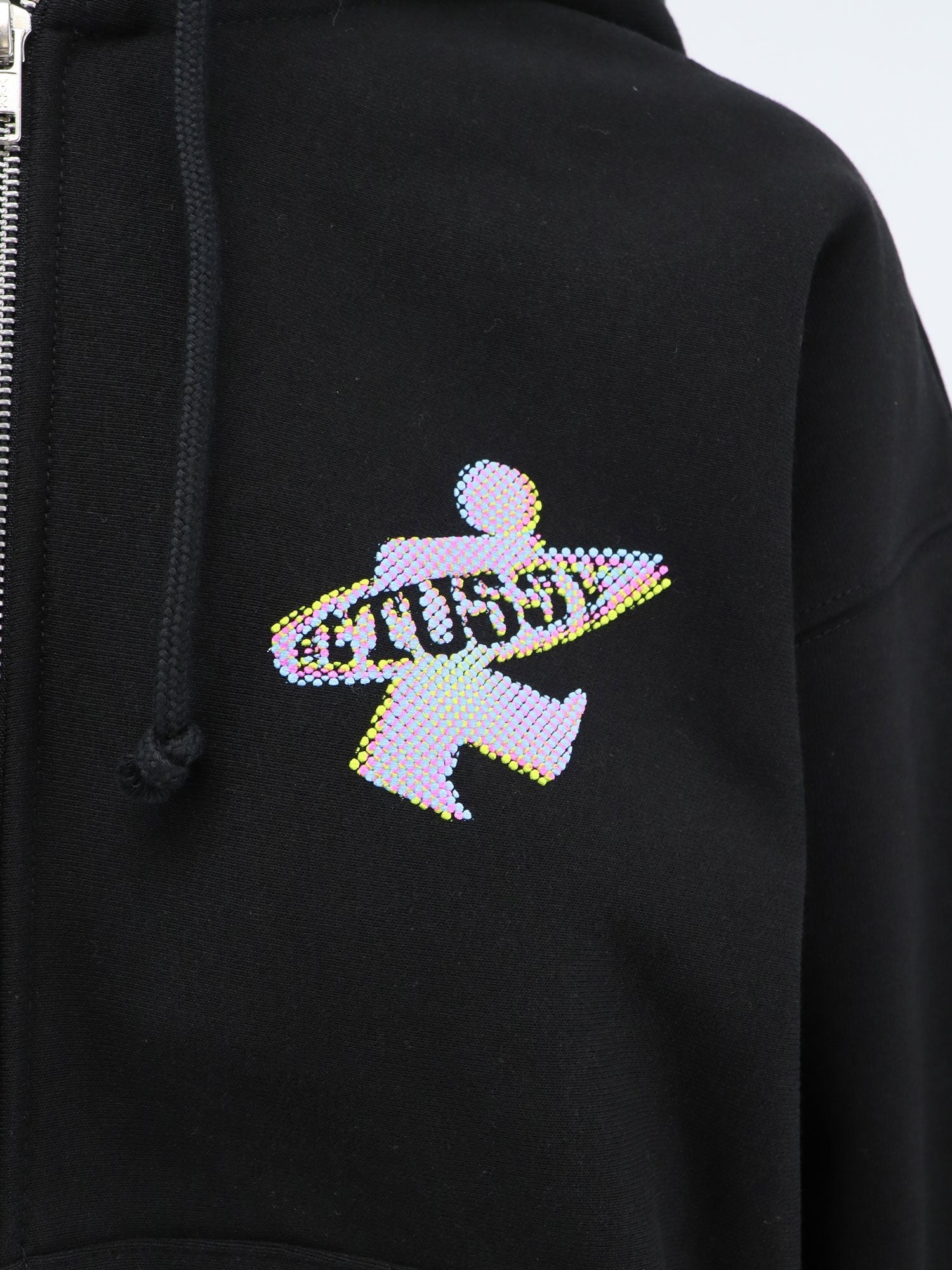 STUSSY STUSSY - Cotton blend sweatshirt with maxi back print