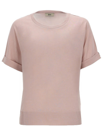 Herno - COTTON BLEND T-SHIRT cotton-blend-t-shirt_52d1f32c-9c8f-40d0-ba3a-c3544c364826