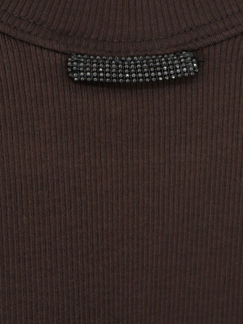 Brunello Cucinelli - Cotton blend tank top with back monili detail