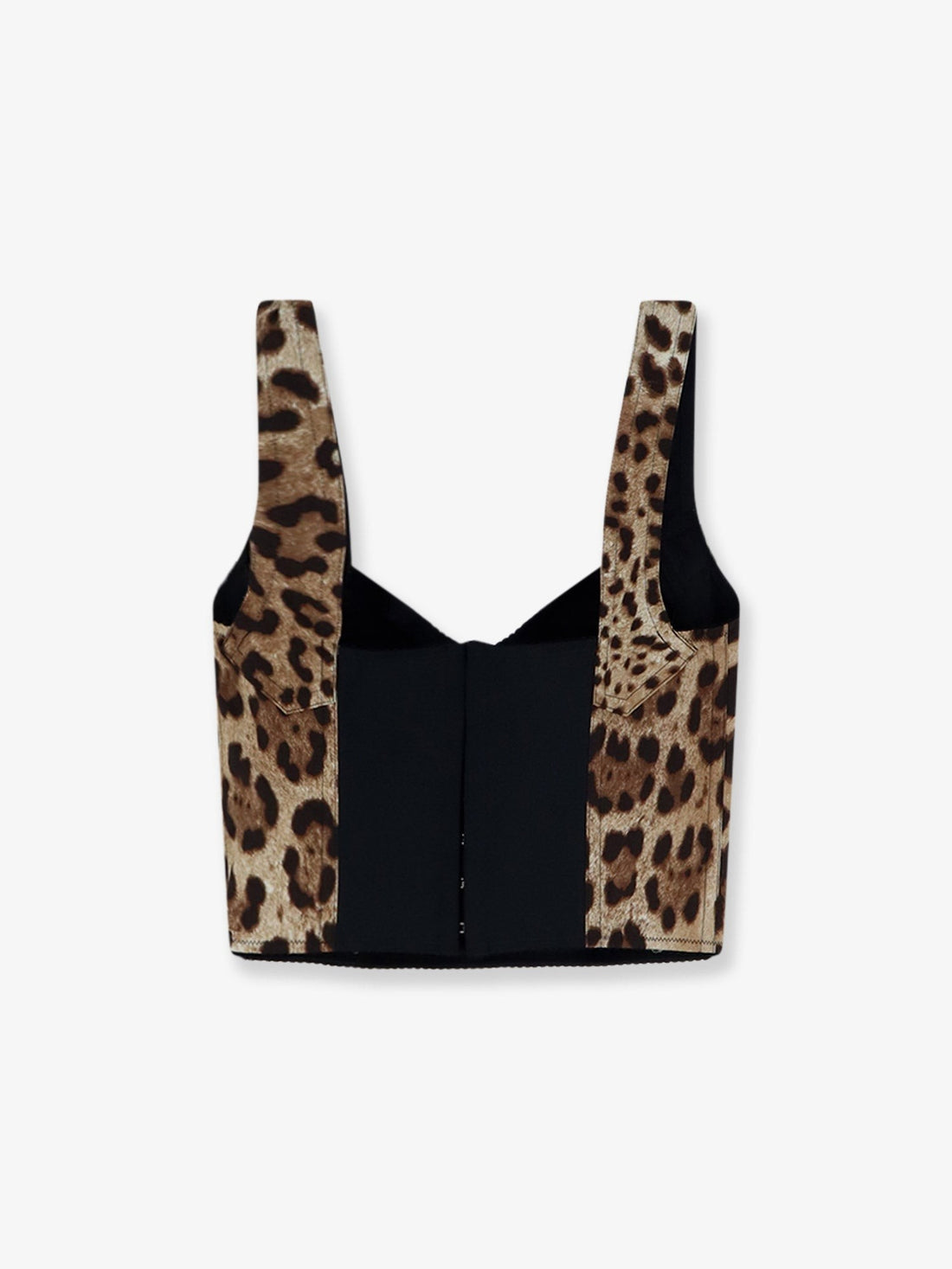 Dolce & Gabbana - Cotton blend top with animal print cotton-blend-top-with-animal-print_0fedd4ad-9d97-4ee3-bfec-9c353aceb6f5