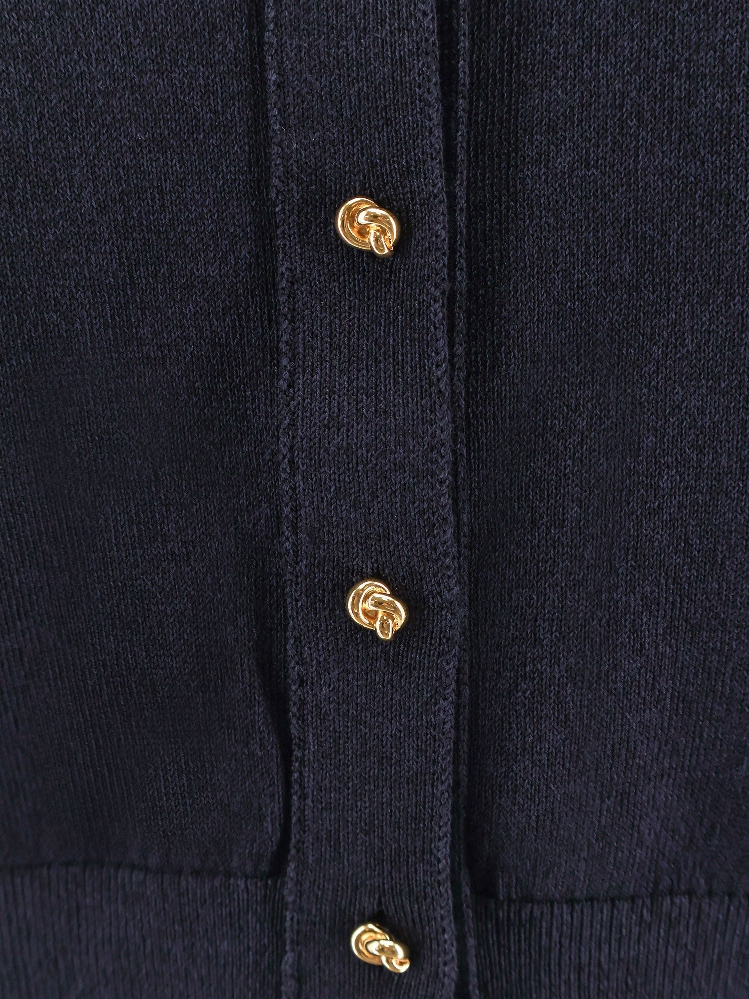 Cotton blend twin set