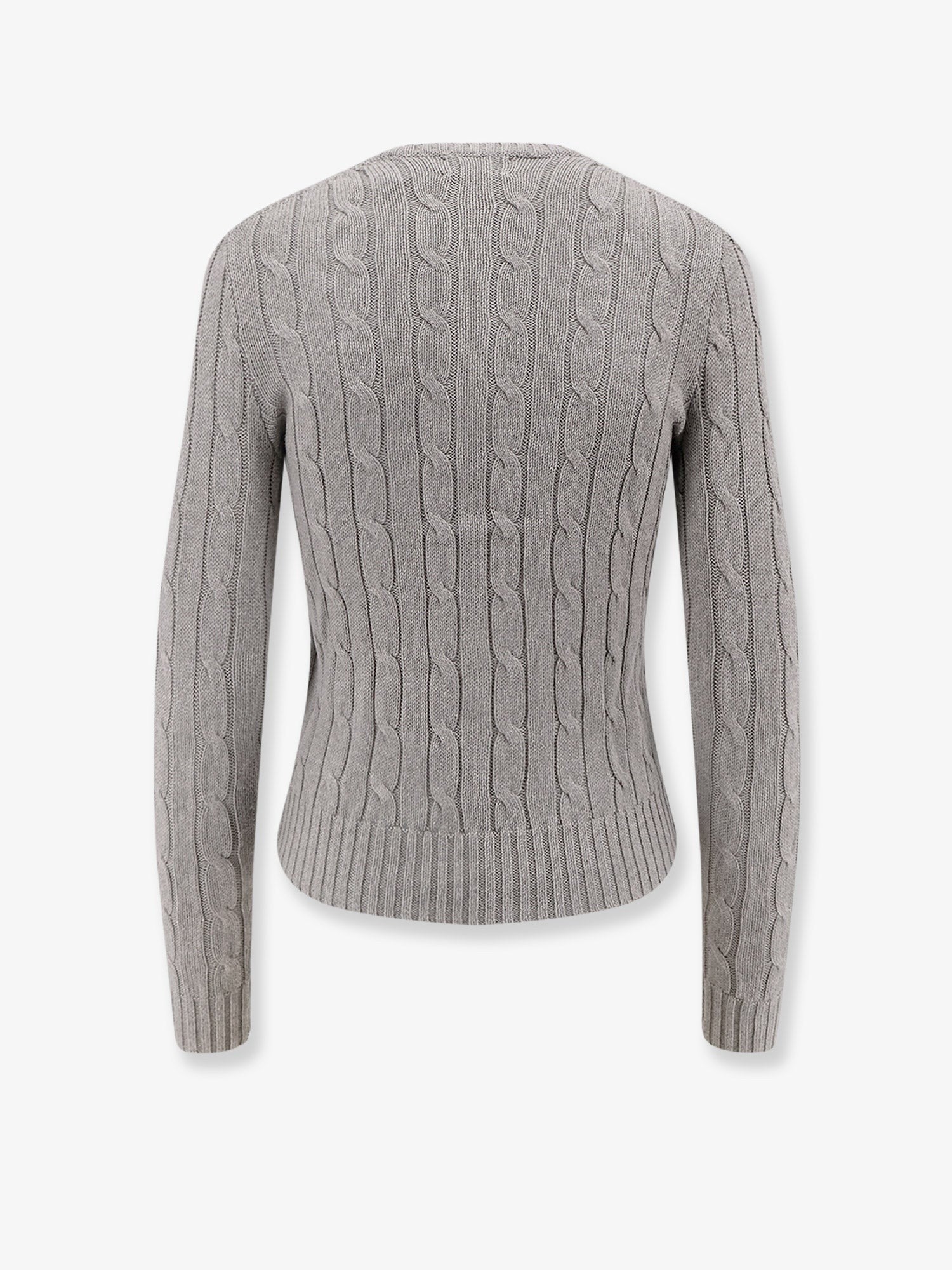 Cotton cable knit sweater