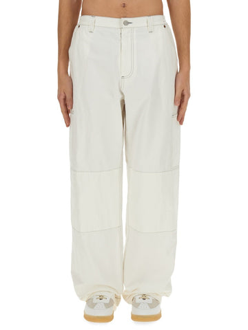 MM6 MAISON MARGIELA MM6 MAISON MARGIELA - COTTON CANVAS PANTS