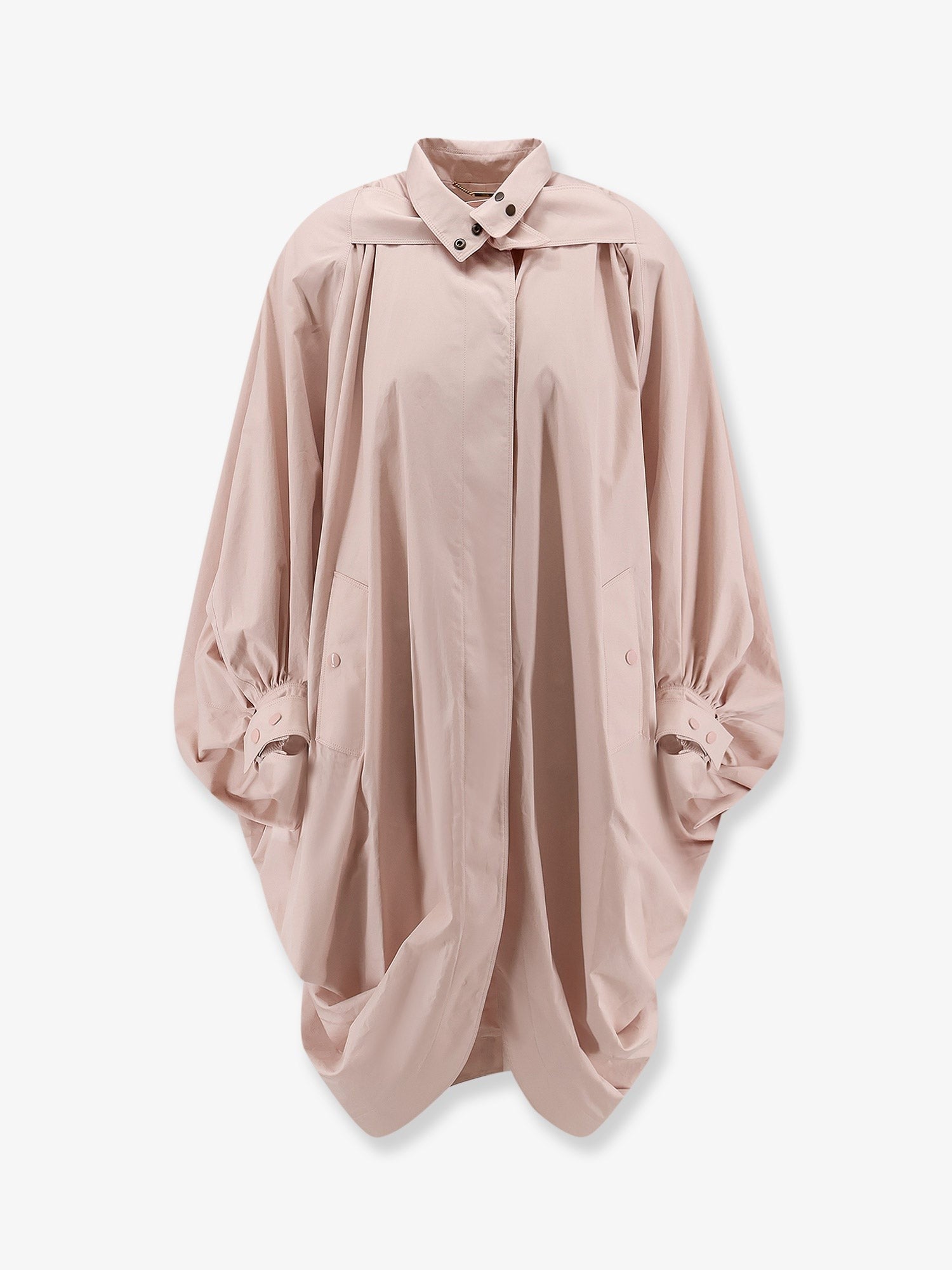 CHLOE' Cotton cape coat
