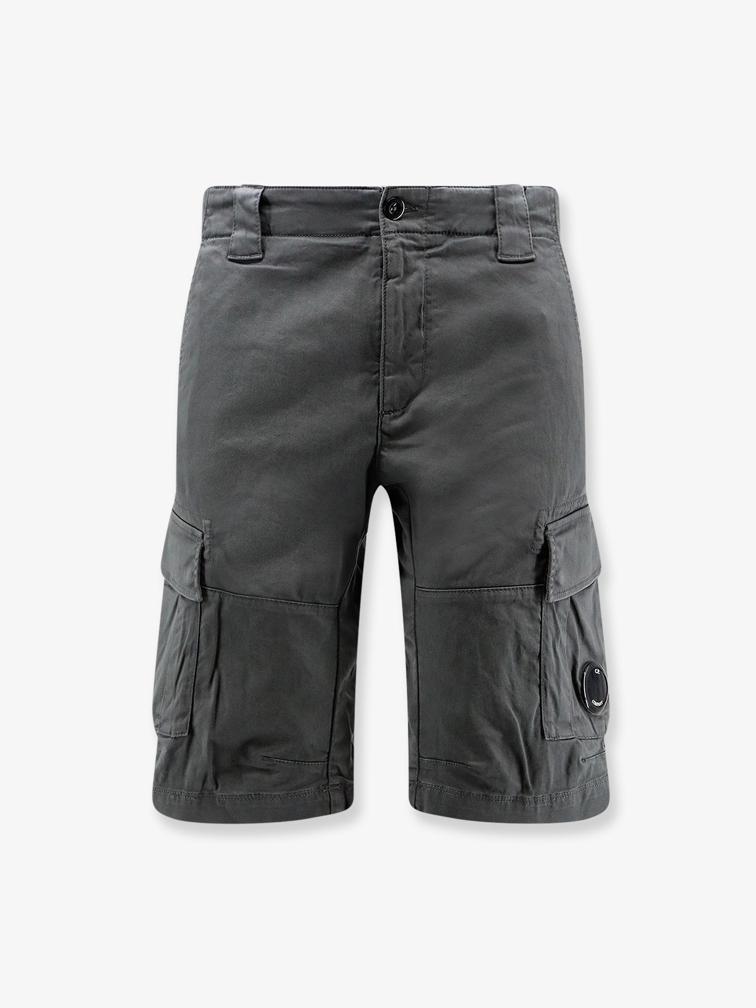 C.P.COMPANY Cotton cargo bermuda shorts