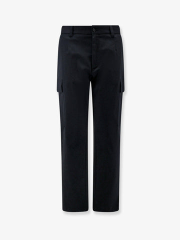 Dolce & Gabbana Cotton cargo trousers with back metal logo patch