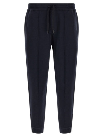 Brunello Cucinelli - Cotton, cashmere and silk joggers cotton-cashmere-and-silk-joggers