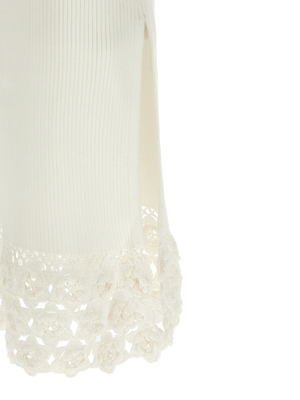 GANNI - 'Cotton Crochet' dress