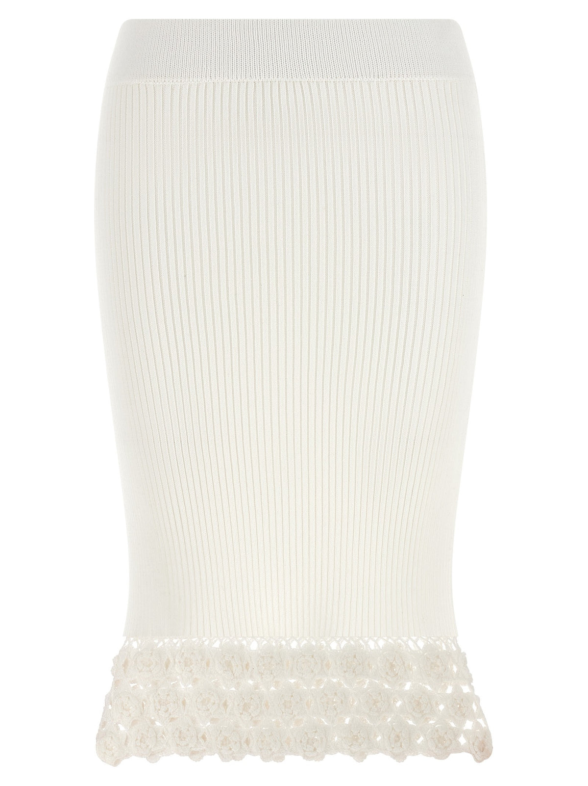 GANNI - 'Cotton Crochet' skirt