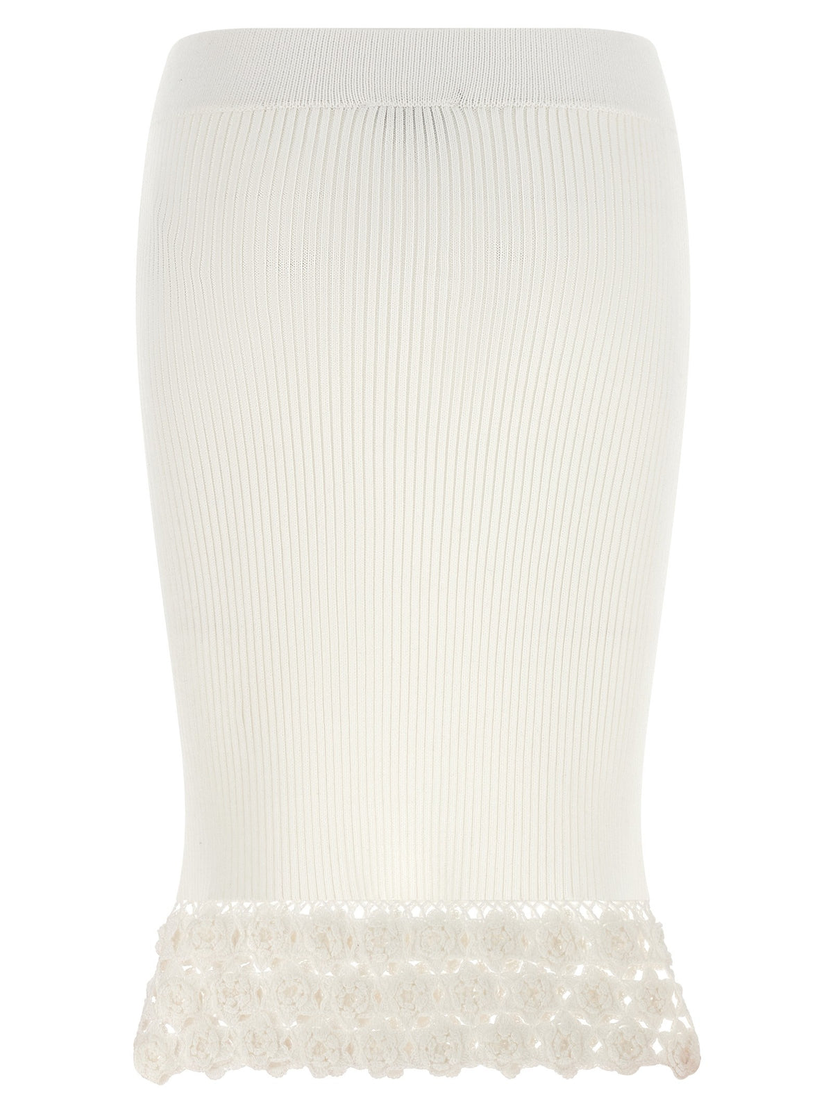 GANNI - 'Cotton Crochet' skirt