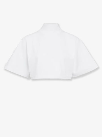 ALAIA - Cotton crop T-shirt