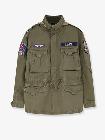 Cotton denim jacket with front logo patch cotton-denim-jacket-with-front-logo-patch_59f96108-ca43-4b3e-adfb-4b6fa0af2023