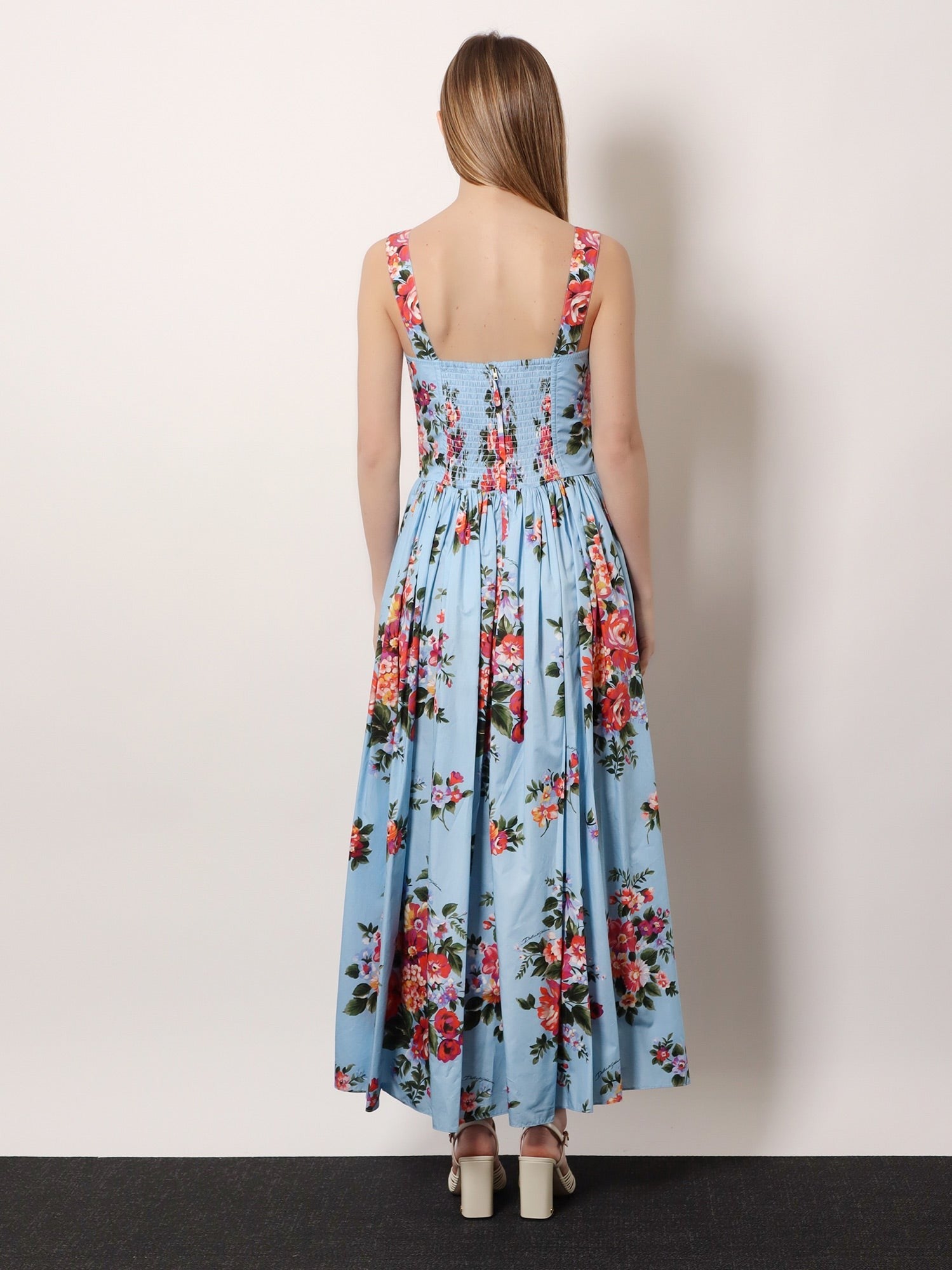 Dolce & Gabbana Dolce & Gabbana - Cotton dress with Mazzo di Fiori print
