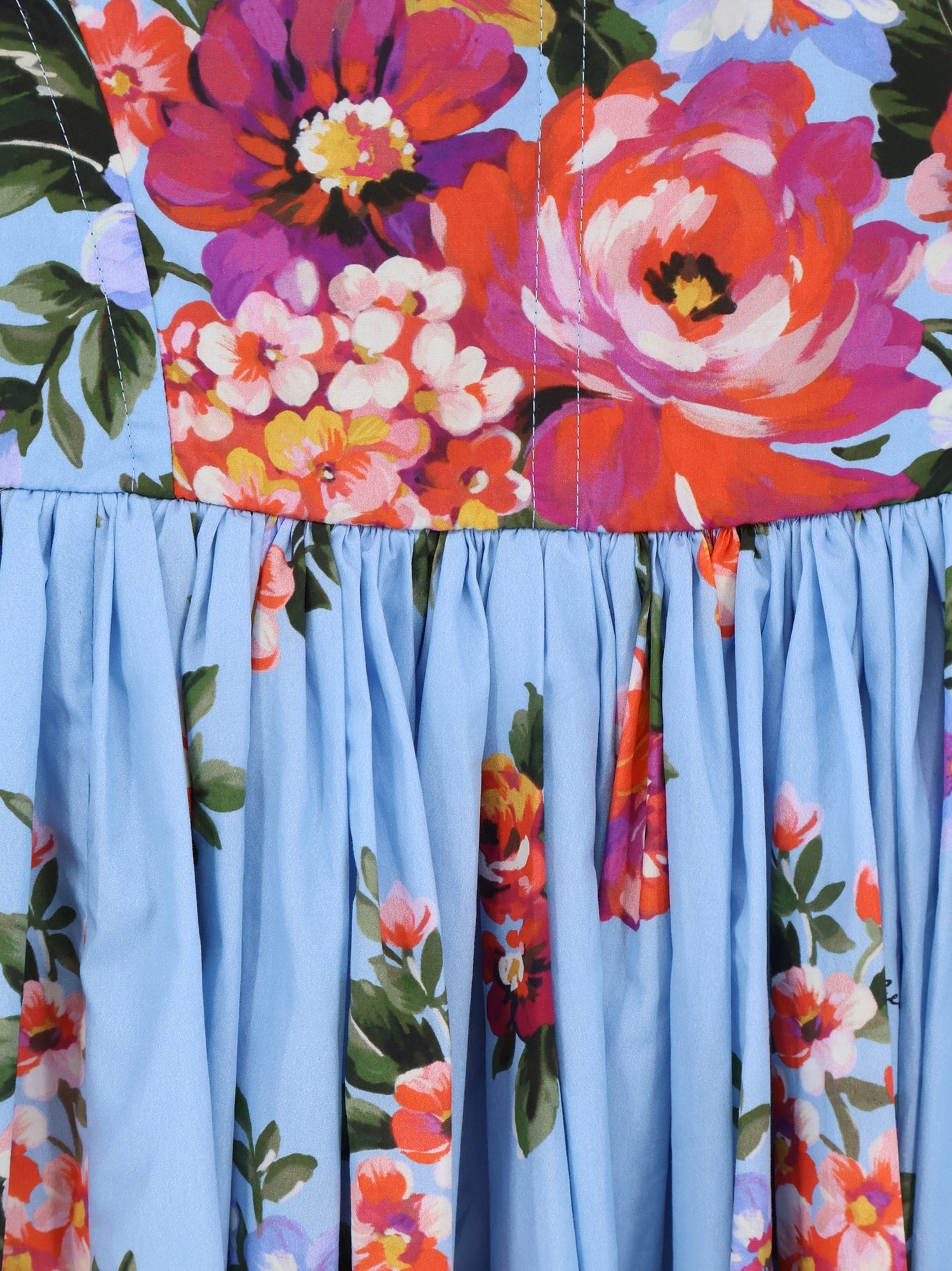 Dolce & Gabbana Dolce & Gabbana - Cotton dress with Mazzo di Fiori print