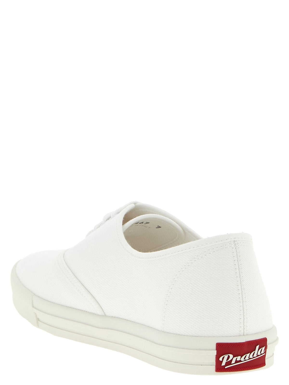 PRADA - Cotton drill sneakers