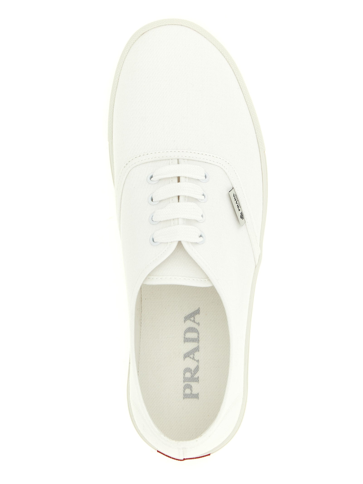 PRADA - Cotton drill sneakers