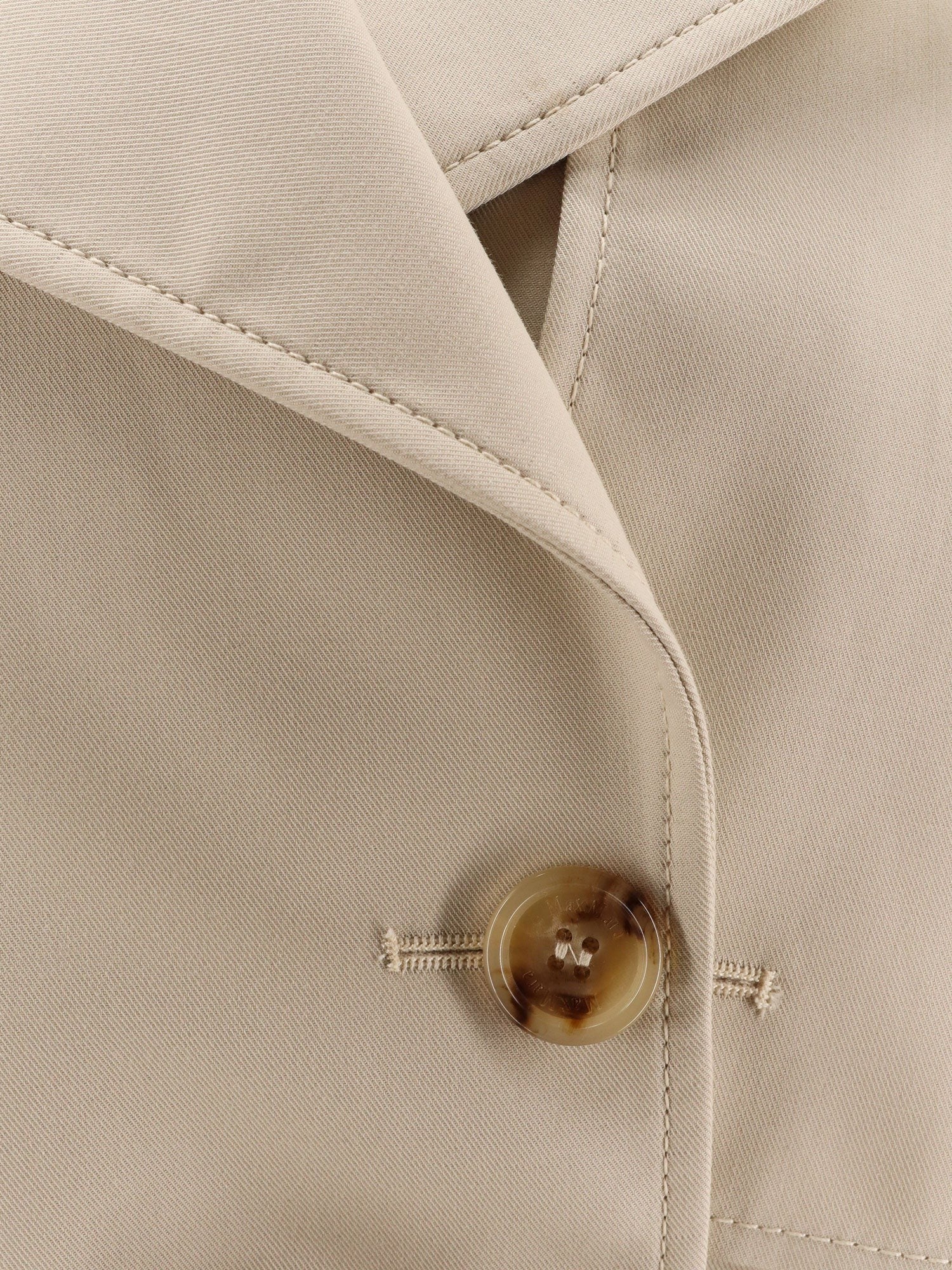 Cotton gabardine Sigfrid cape