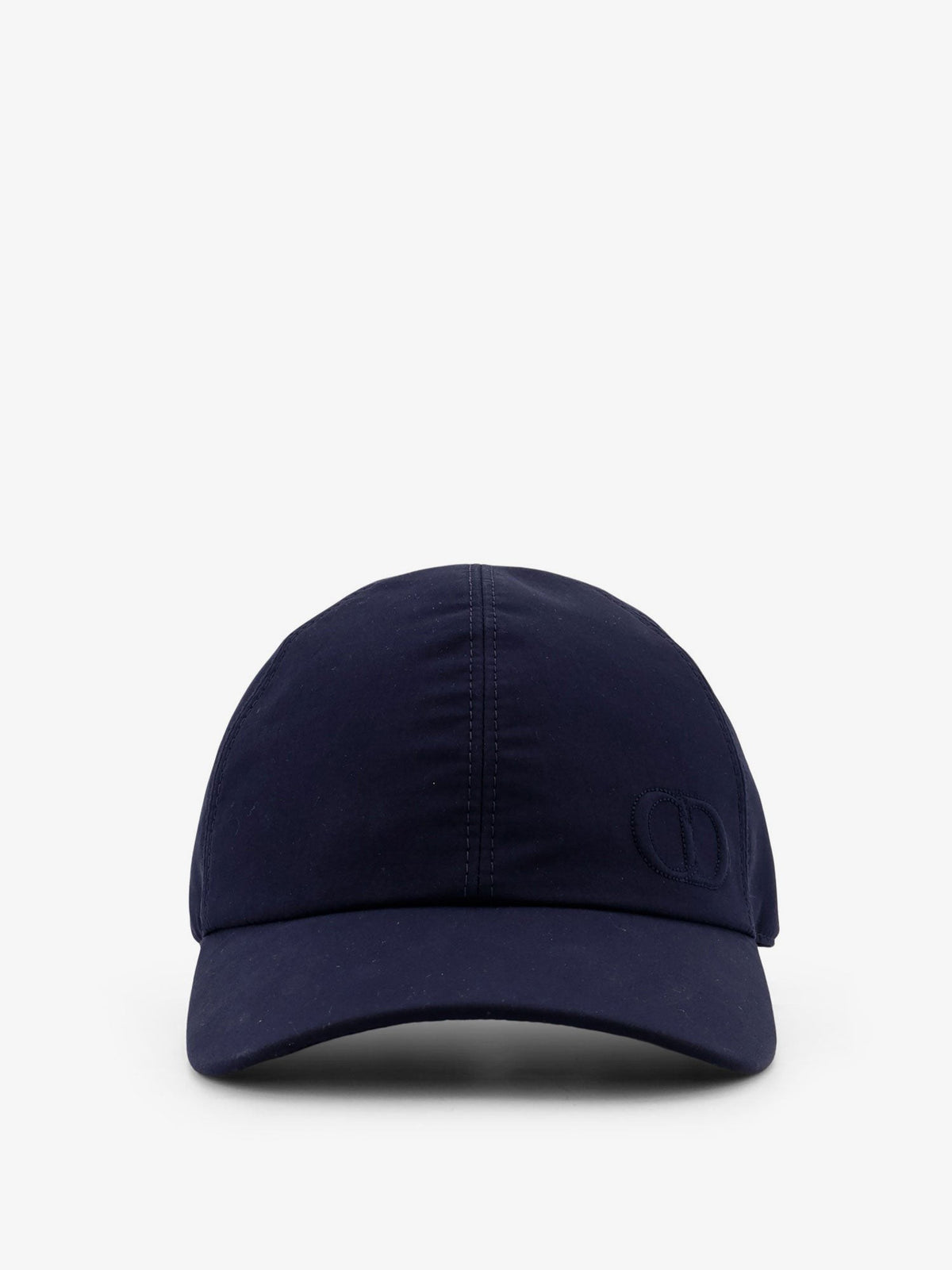 Dior - Cotton hat with embroidered CD logo bleu L