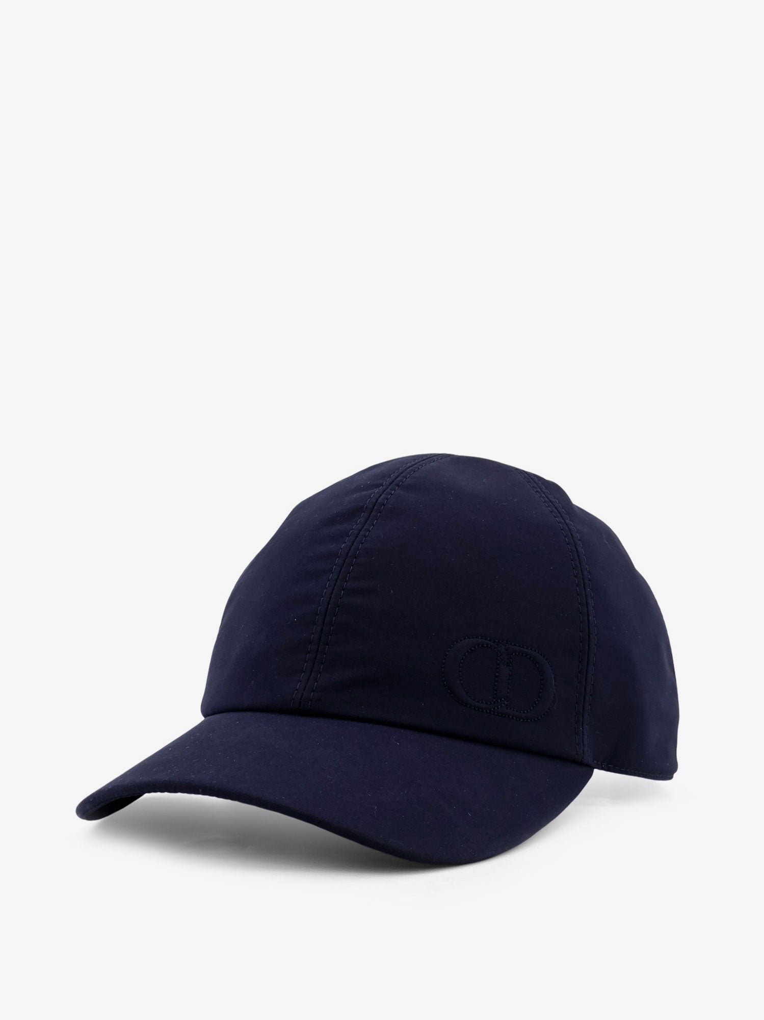 Cotton hat with embroidered CD logo