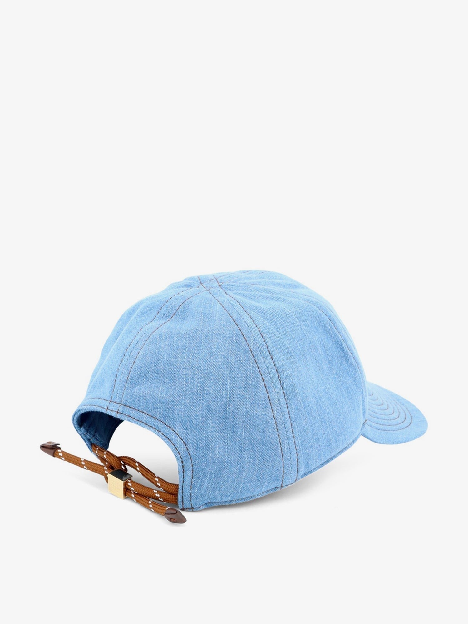 Miu Miu Miu Miu - Cotton hat with embroidered logo on the front