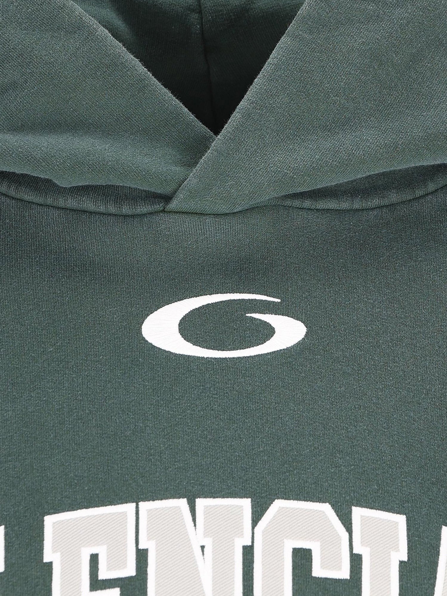 Cotton hooded sweatshirt