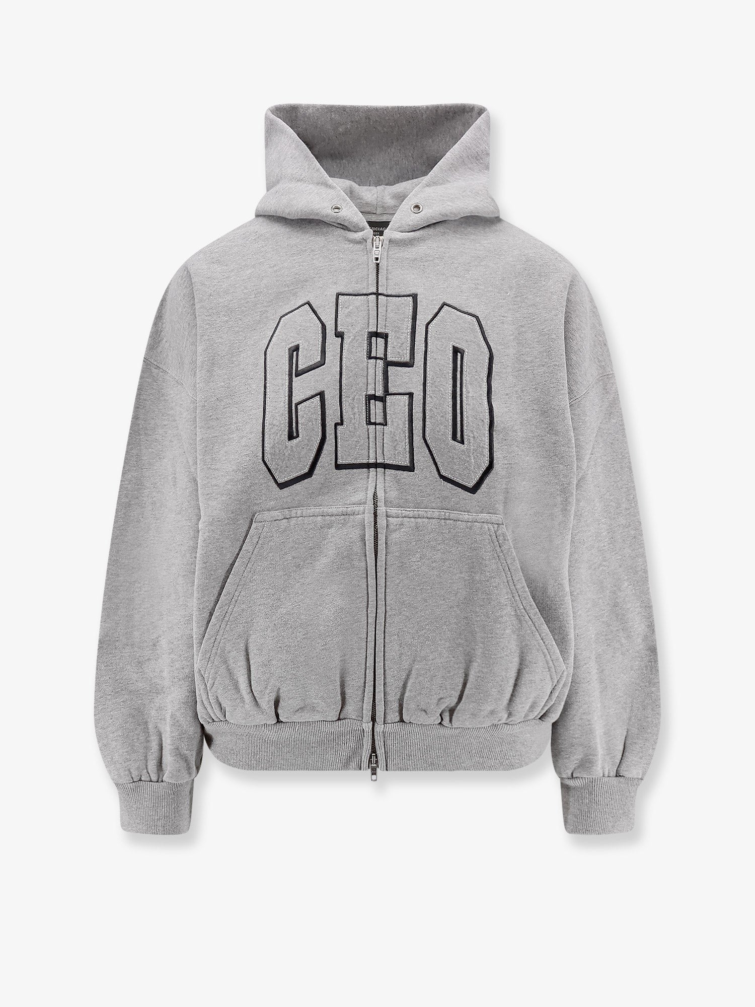 Cotton hooded sweatshirt