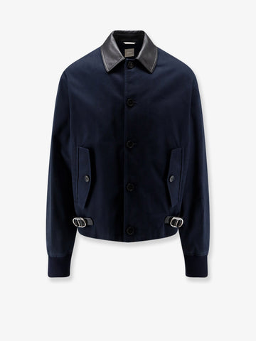 Dior - Cotton jacket with CD details