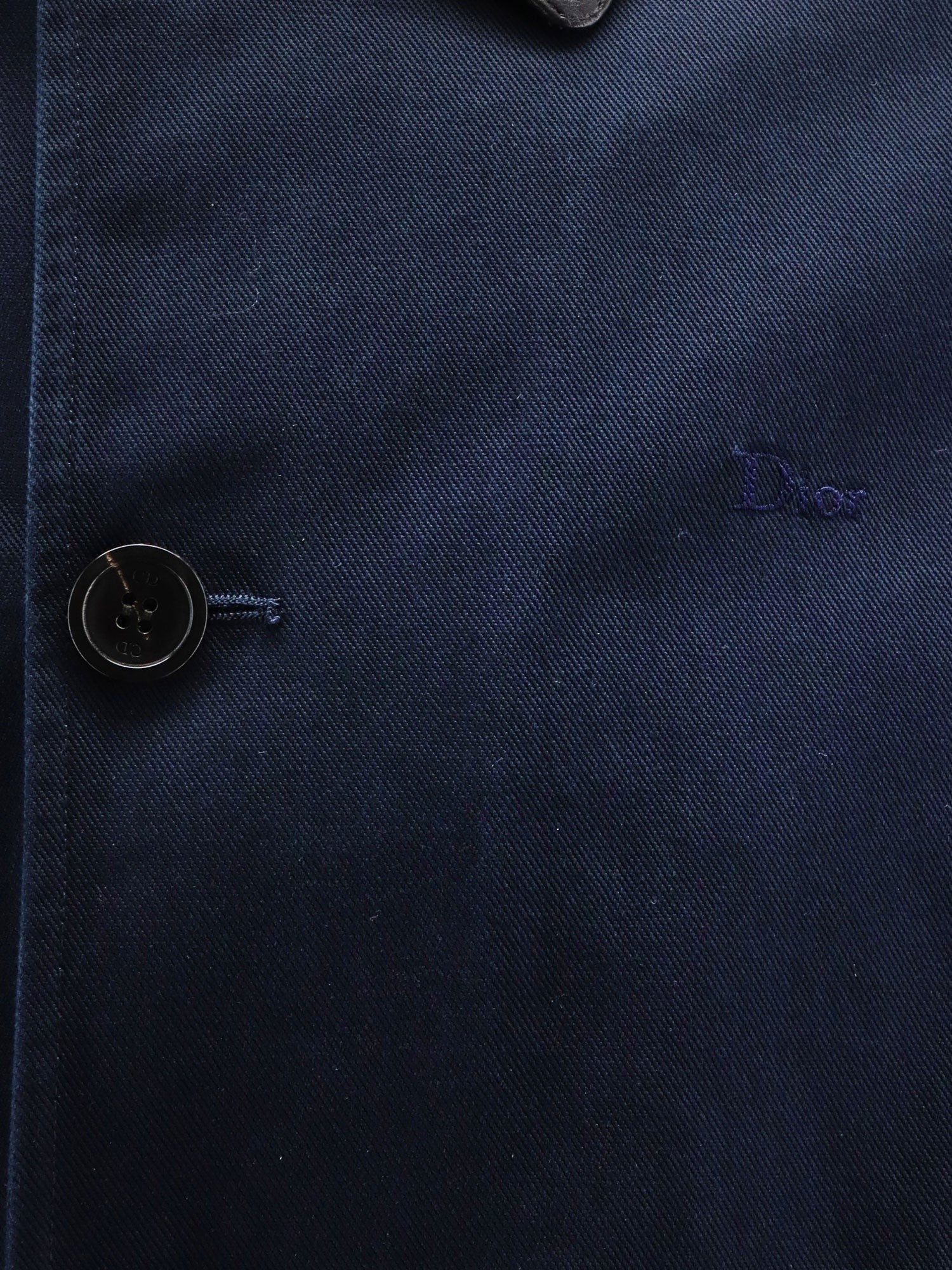 Dior - Cotton jacket with CD details