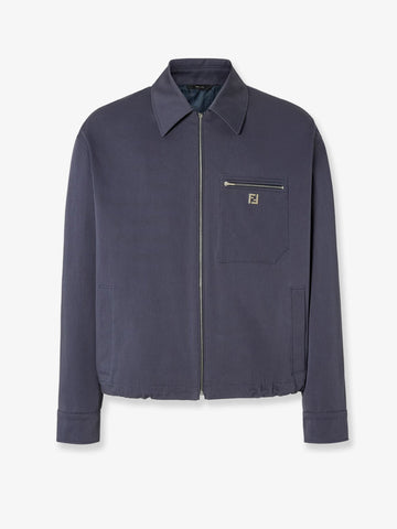 Fendi Cotton jacket with FF detail