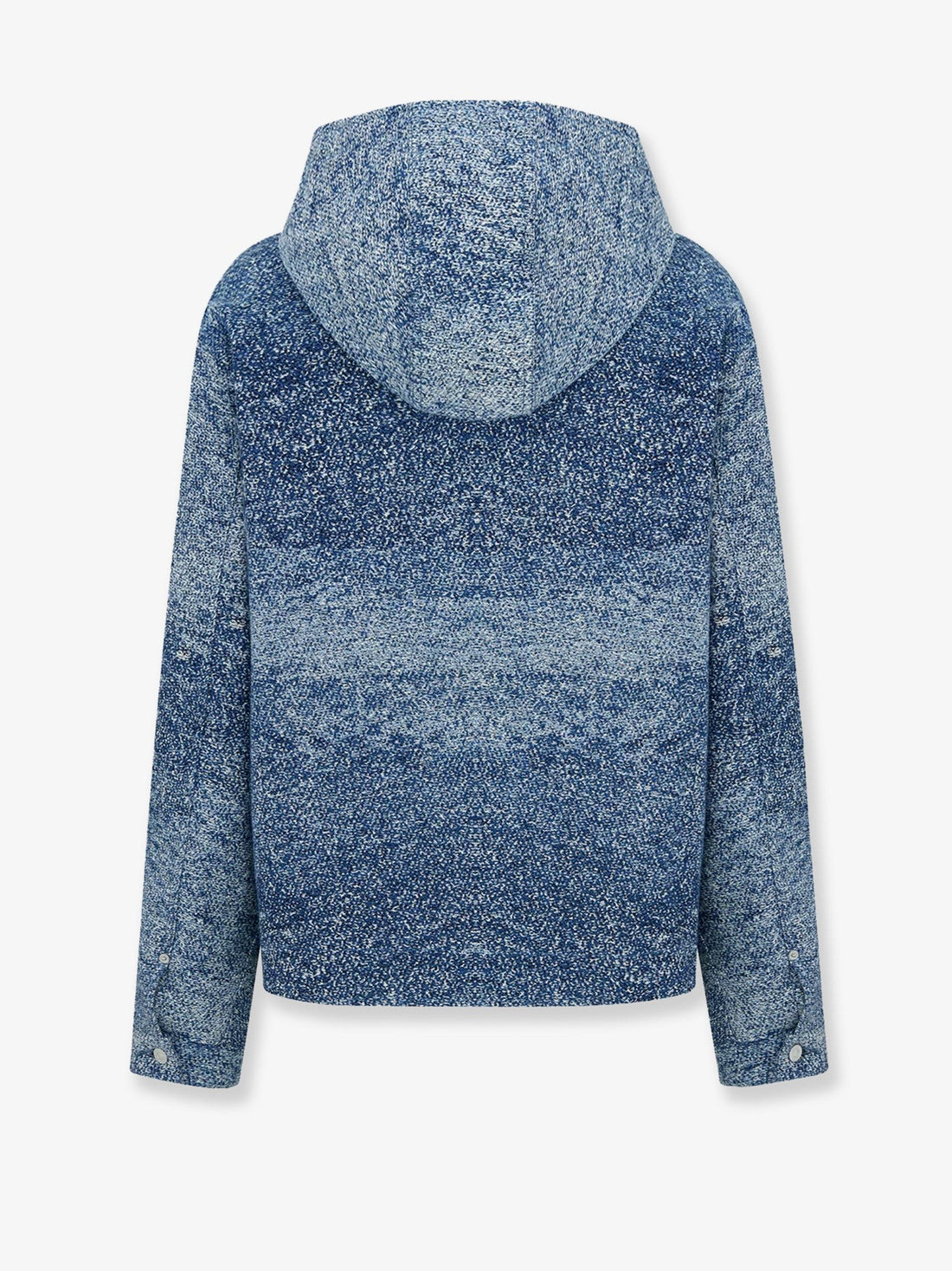 Cotton jacket with lettering logo label